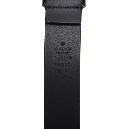 Gucci Calfskin Belt 85 34 Black 3 of 8