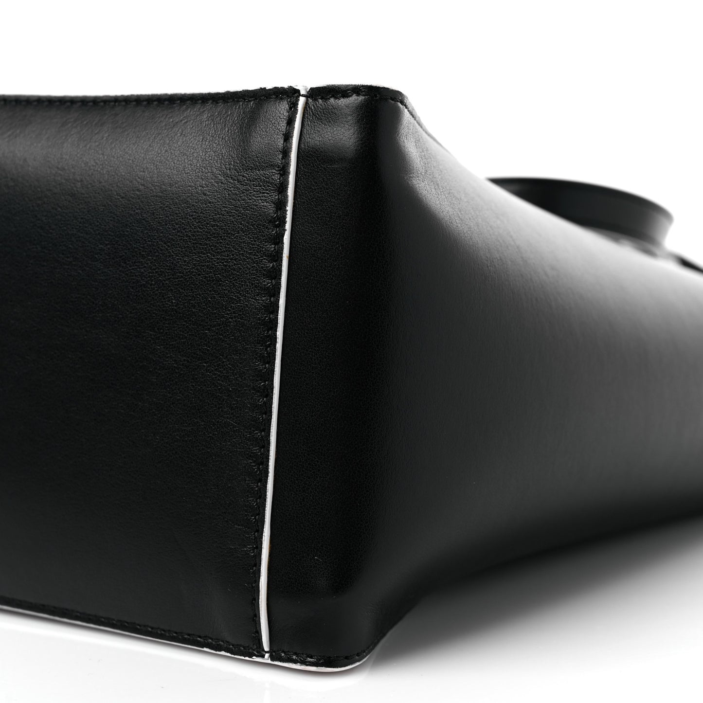 Eco Alter Nappa Mini Crossbody Black White