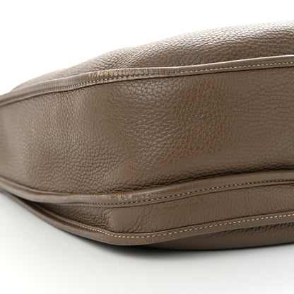 Hermes Taurillon Clemence Evelyne III PM Etoupe 9 of 15