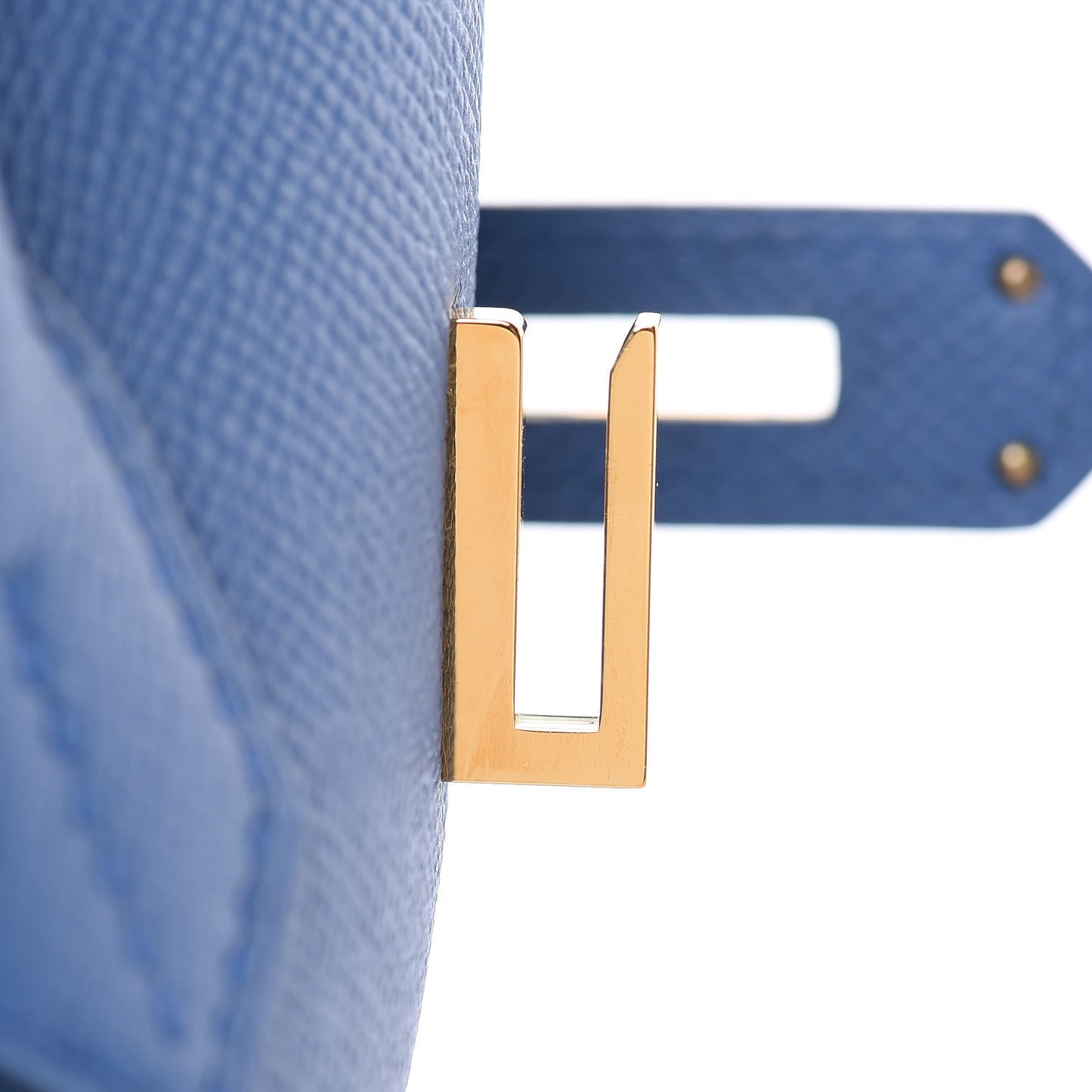 Epsom Birkin 35 Bleu Agate