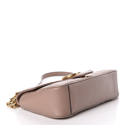Gucci Calfskin Matelasse Small GG Marmont Shoulder Bag Porcelain Rose 4 of 10