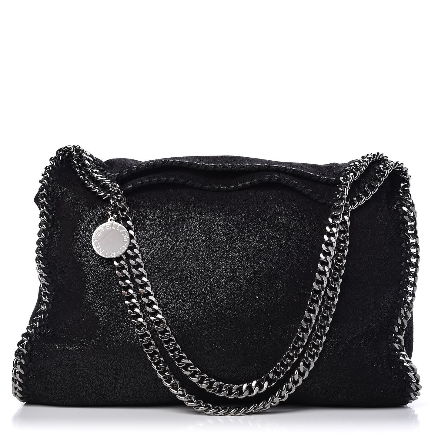Shaggy Deer Small Falabella Tote Black