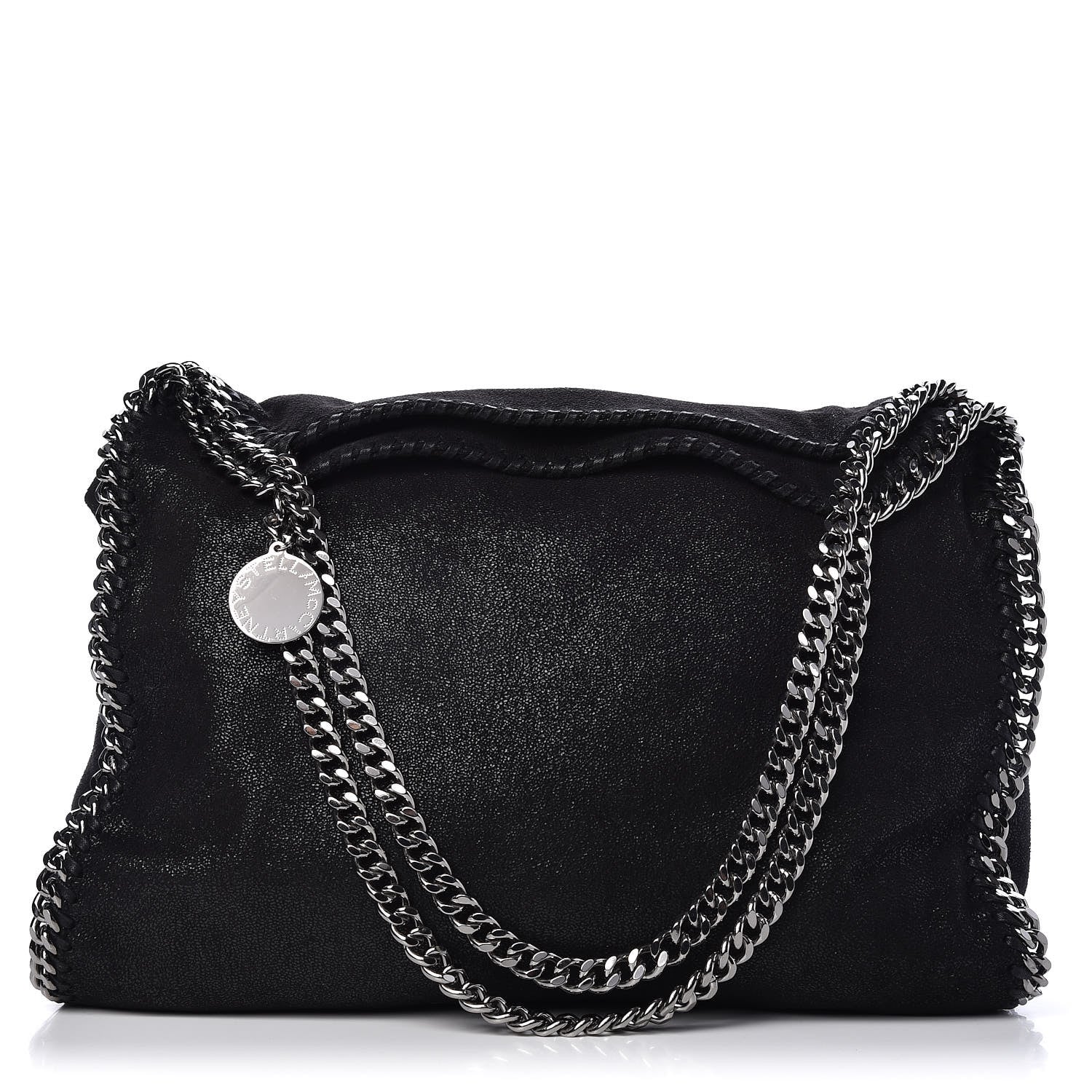 Stella McCartney Shaggy Deer Small Falabella Tote Black 1 of 11