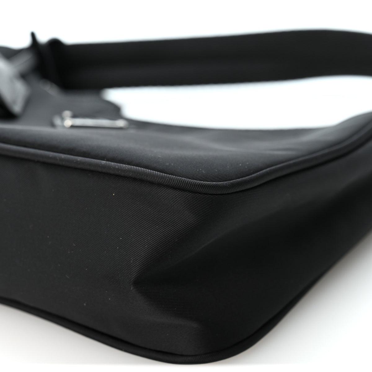 Prada Tessuto Nylon Mini Re-Edition 2000 Bag Black 9 of 9