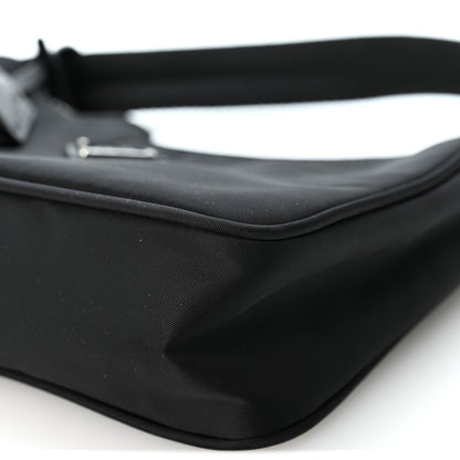 Prada Tessuto Nylon Mini Re-Edition 2000 Bag Black 9 of 9
