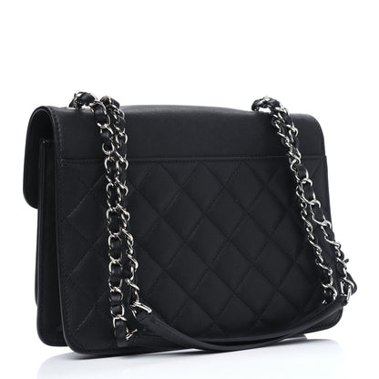 Chanel Goatskin Quilted Large CC Box Flap Black 3 of 21