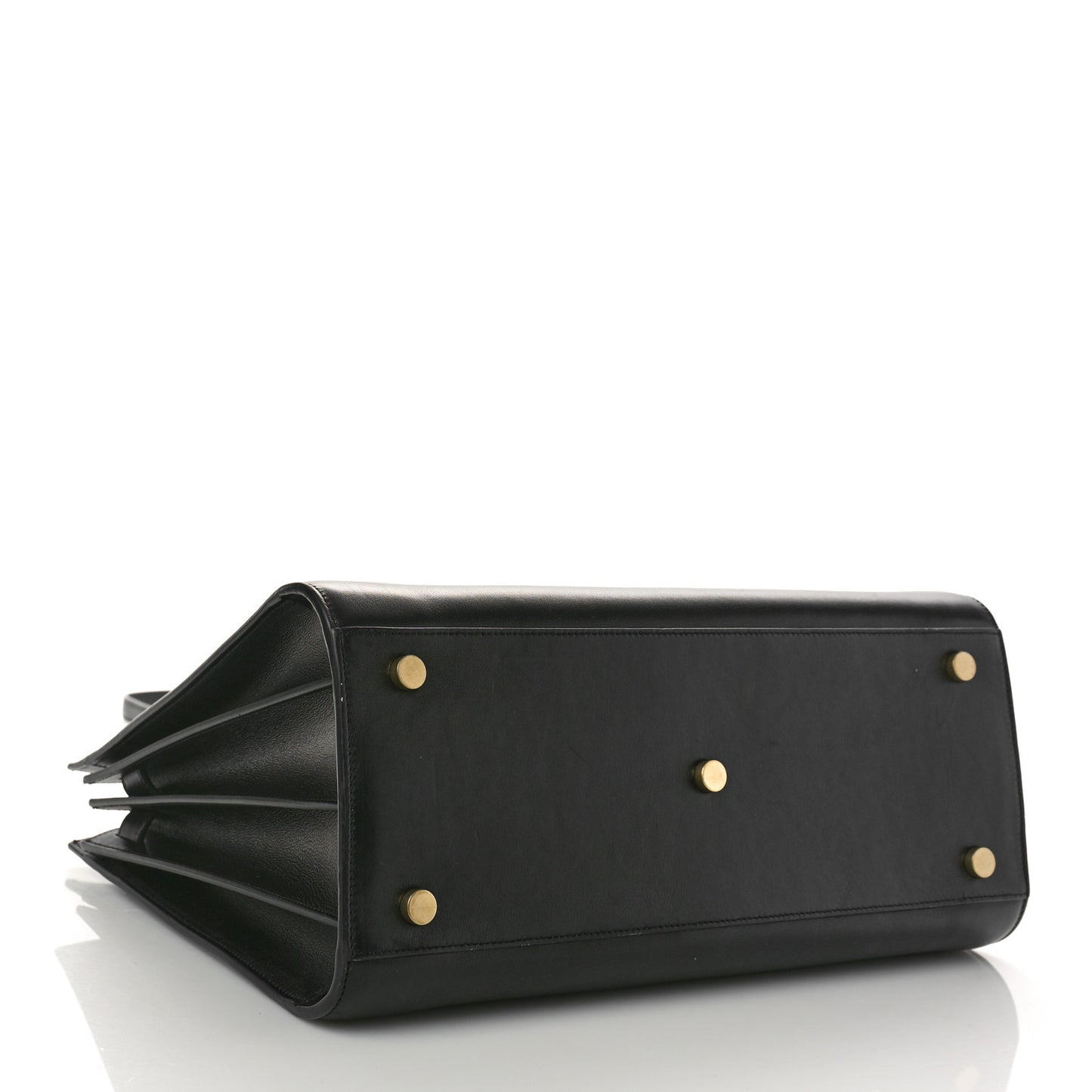Calfskin Small Sac De Jour Black