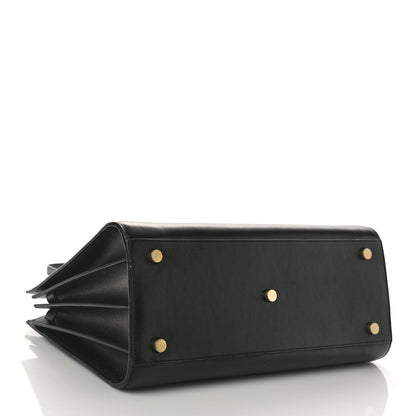 Saint Laurent Calfskin Small Sac De Jour Black 4 of 9