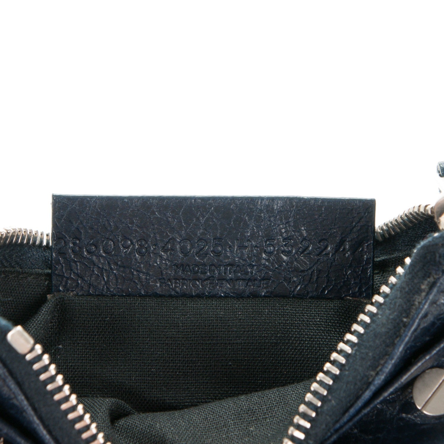 Balenciaga Agneau Arena Classic Hardware Tokyo Wallet Nuit Fonce 6 of 6
