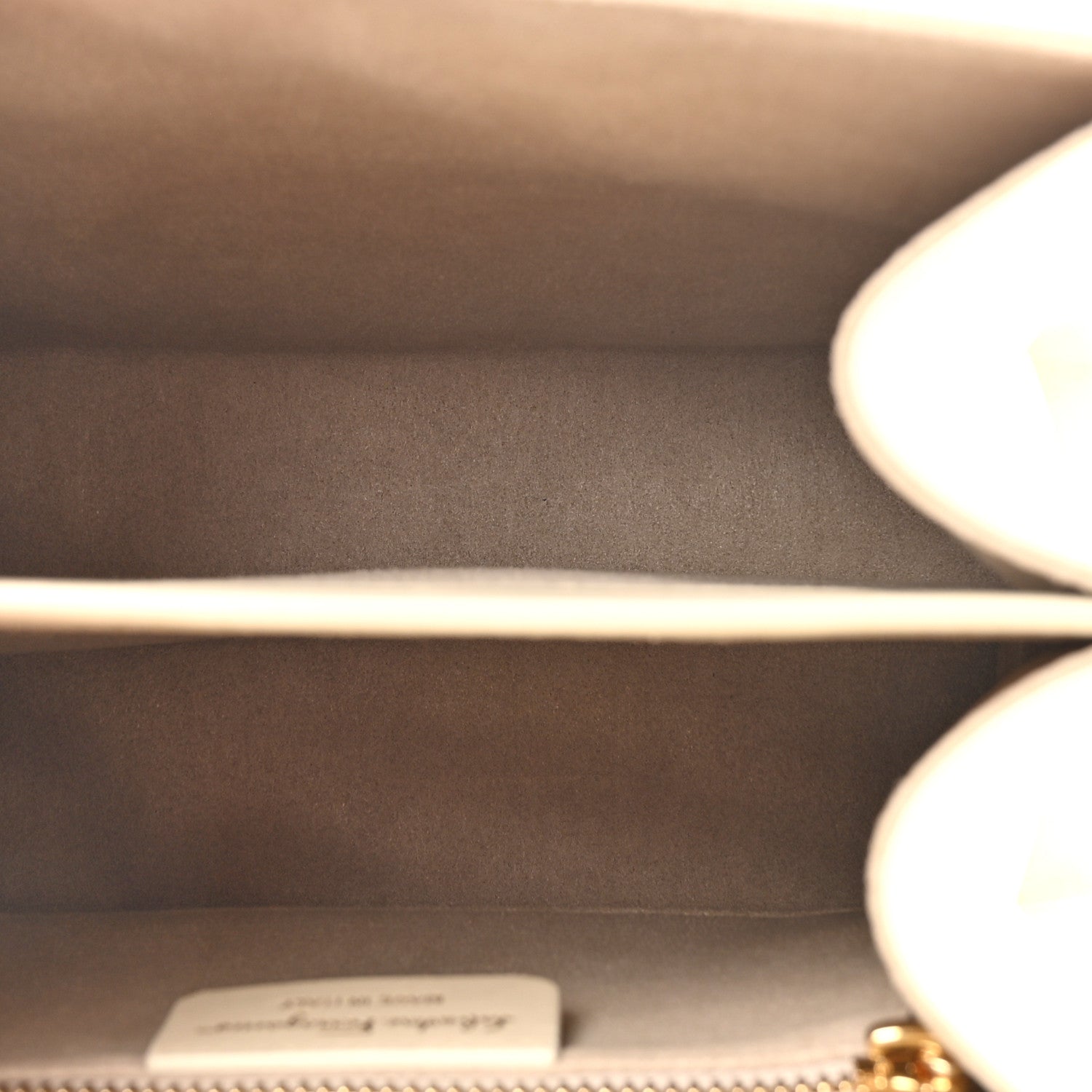 Salvatore Ferragamo Brushed Off Calfskin Small Iconic Top Handle Bag Magnolia 5 of 10