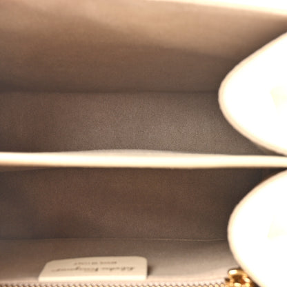 Salvatore Ferragamo Brushed Off Calfskin Small Iconic Top Handle Bag Magnolia 5 of 10