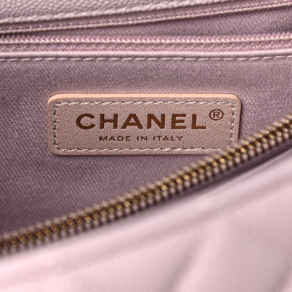 Chanel Caviar Quilted Small Coco Handle Flap Lilas Lilac 8 of 10
