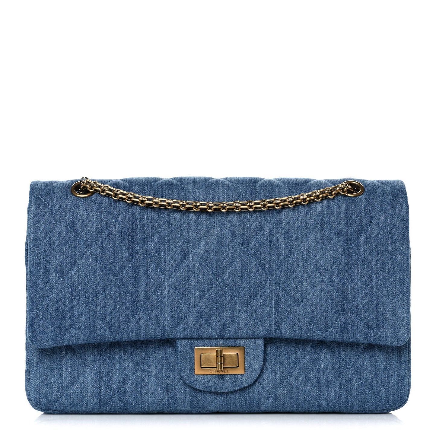 Denim Quilted 2.55 Reissue 227 Flap Blue