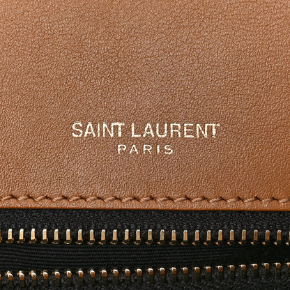 Saint Laurent Suede Monogram Medium Niki Chain Satchel Cinnamon 6 of 10
