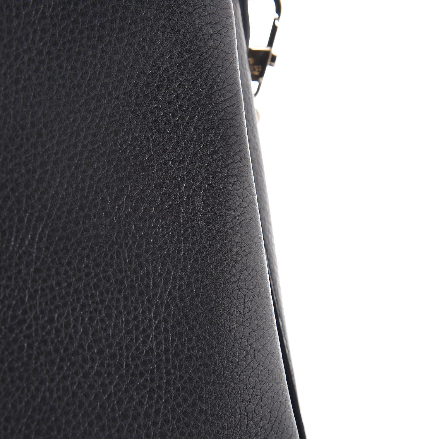 Gucci Dollar Calfskin Medium Interlocking G Top Handle Shoulder Bag Black 9 of 9