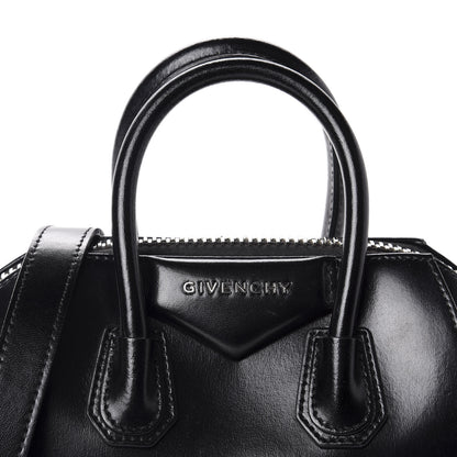 Givenchy Shiny Lord Calfskin Mini Antigona Black 10 of 10