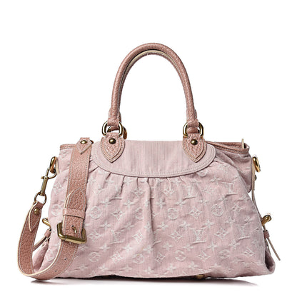 Louis Vuitton Denim Neo Cabby MM Rose 1 of 14