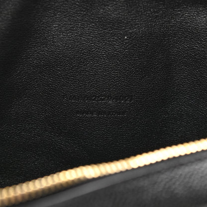 Saint Laurent Grain De Poudre Matelasse Monogram Mini Lou Camera Bag Black 6 of 9