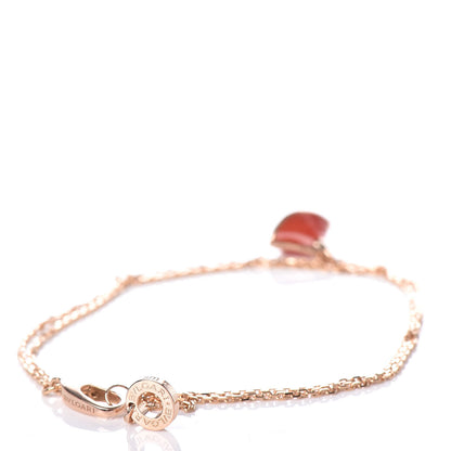Bulgari 18K Rose Gold Carnelian Divas' Dream Bracelet SM 3 of 4