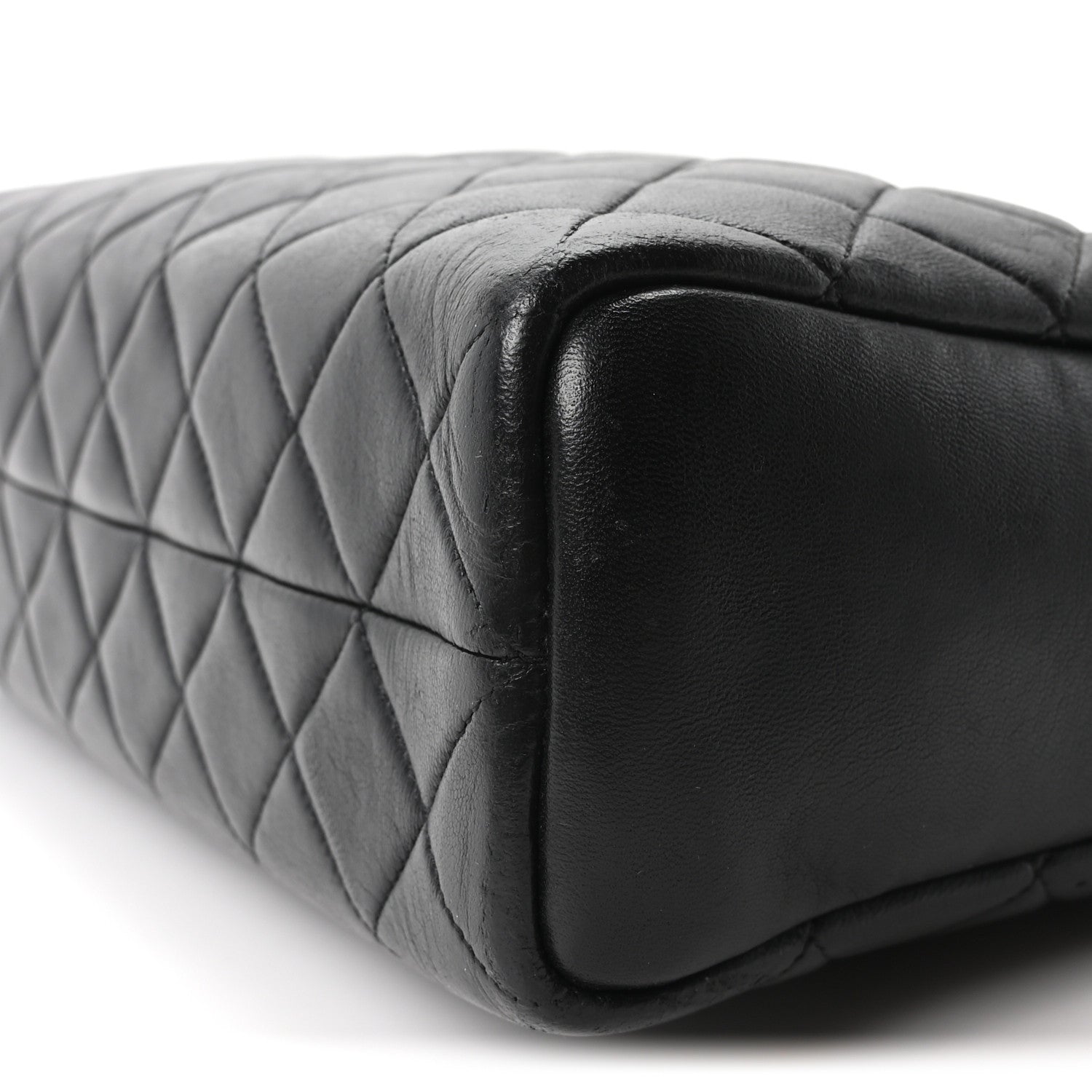 Chanel Lambskin Quilted Camera Case Black 11 of 11