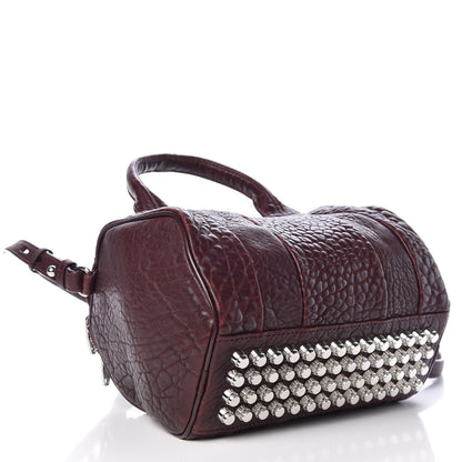 Alexander Wang Pebbled Lambskin Rockie Beet Rhodium Hardware 5 of 11