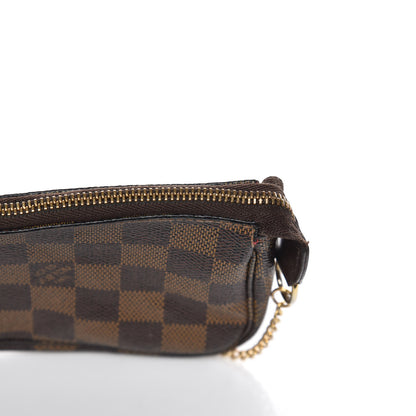 Louis Vuitton Damier Ebene Mini Pochette Accessories 13 of 16
