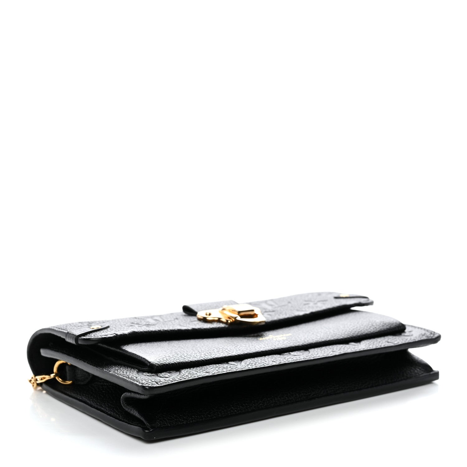 Louis Vuitton Empreinte Vavin Chain Wallet Black 4 of 9