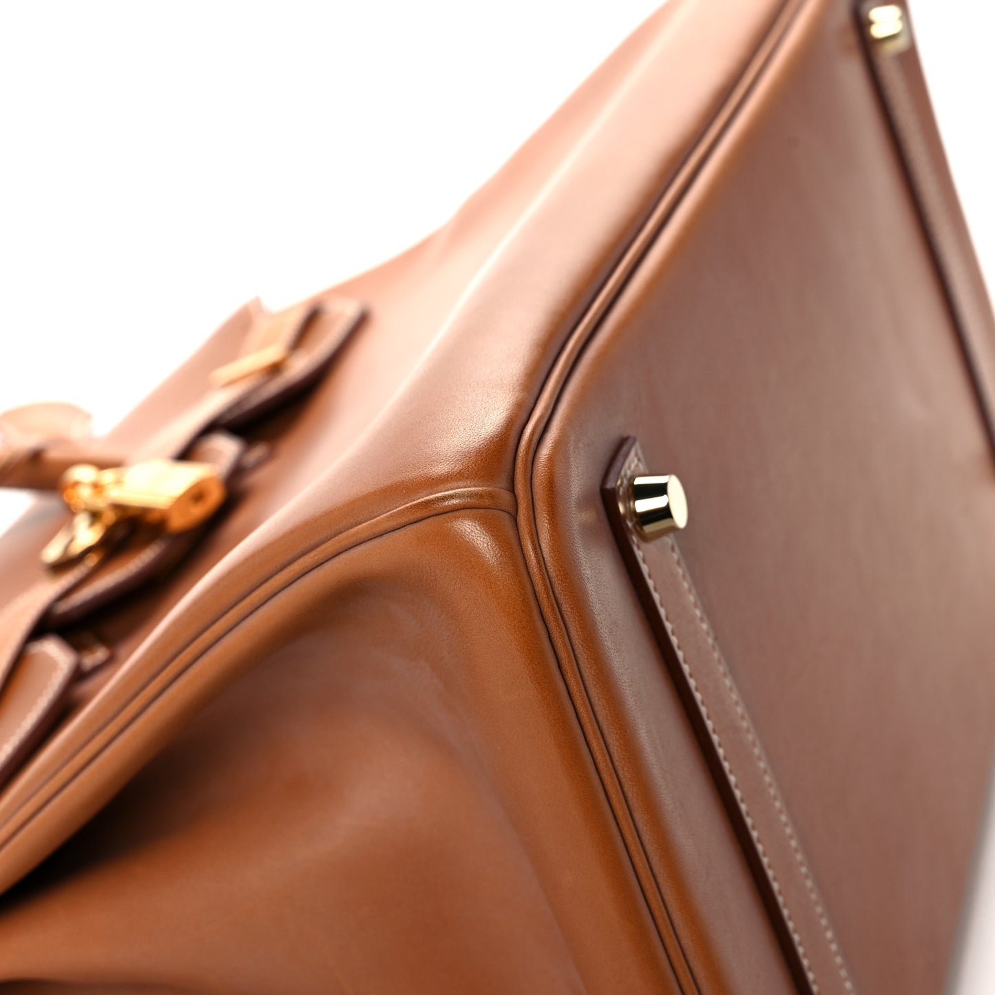 Natural Barenia Birkin 35 Fauve