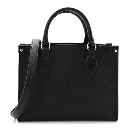 Louis Vuitton Empreinte Monogram Giant Onthego PM Black 1 of 9