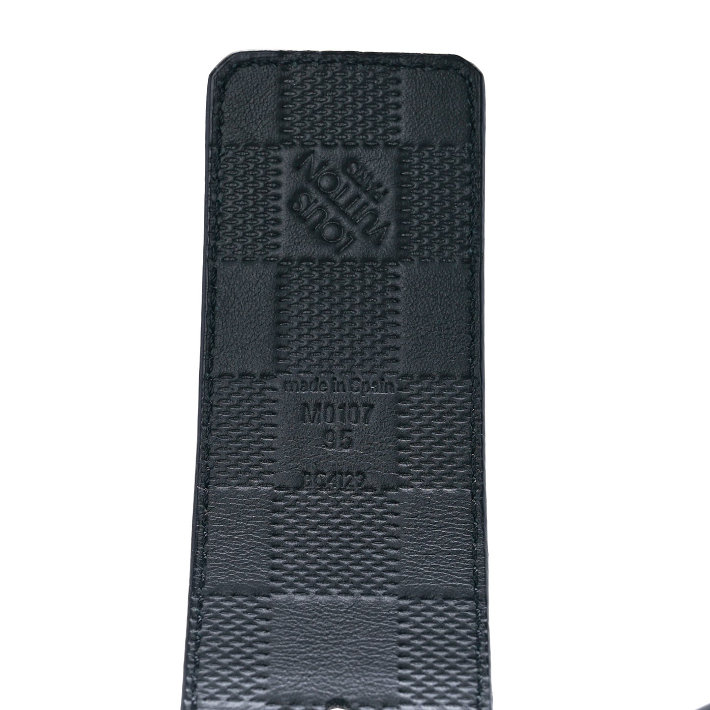 Damier Graphite Damier Infini 40mm LV Initiales Reversible Belt 95 38