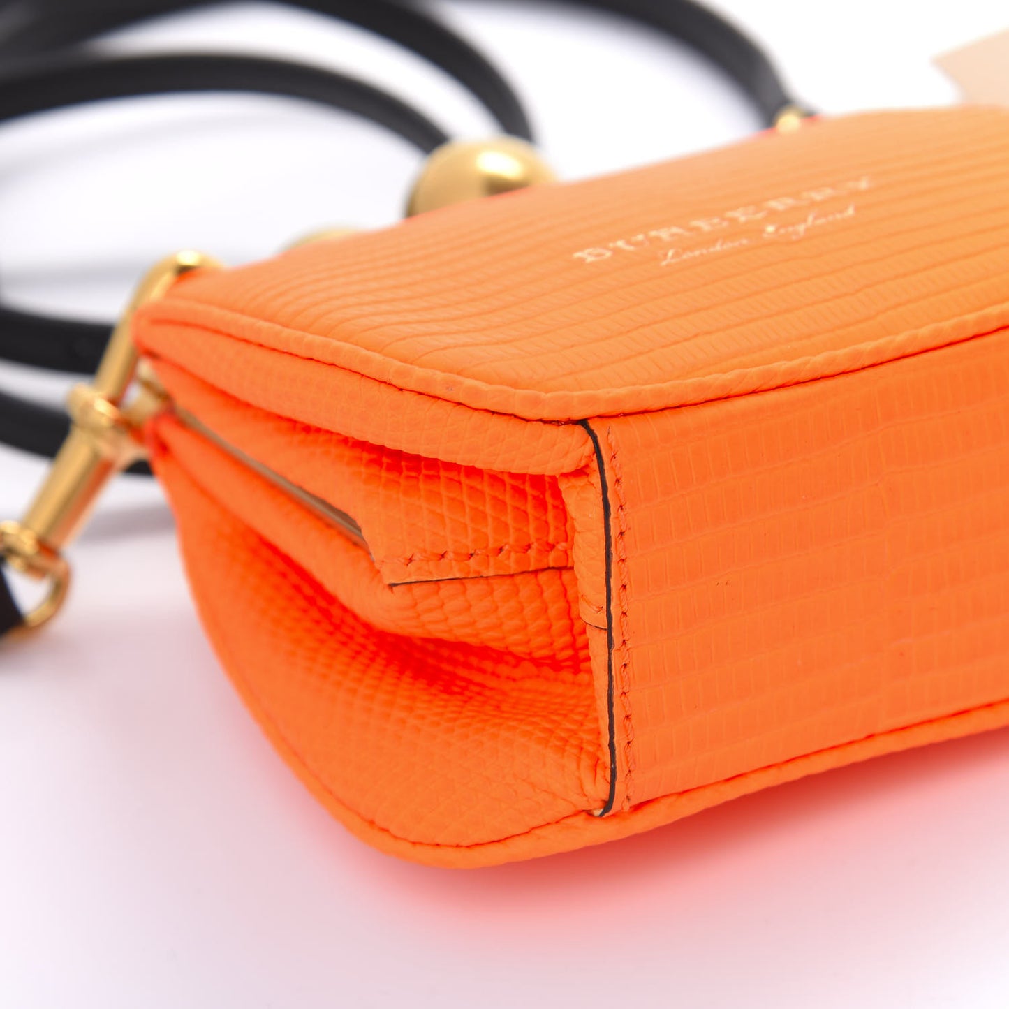 Lizard Mini Frame Bag Orange