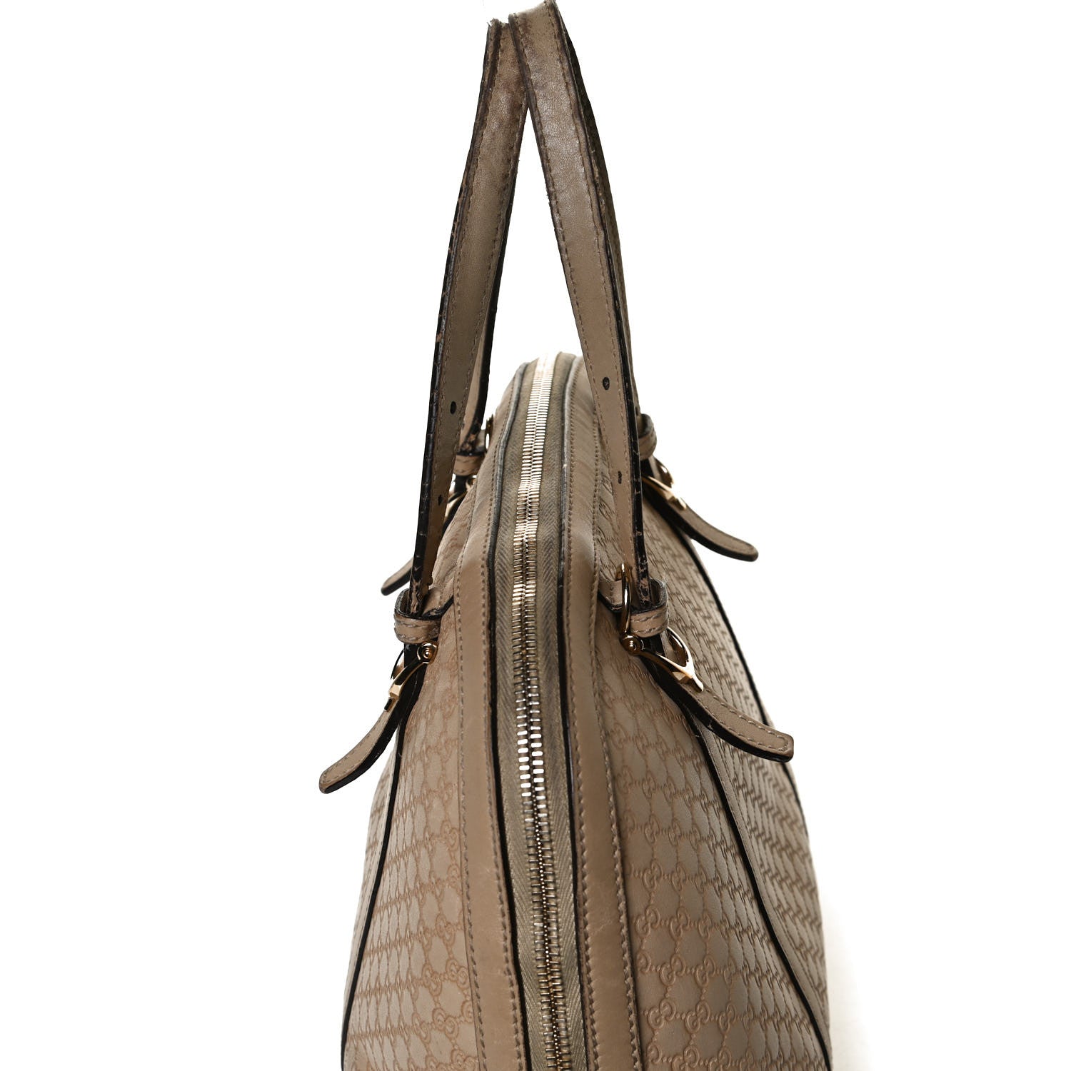 Gucci Microguccissima Small Nice Top Handle Dome Bag Beige 12 of 22