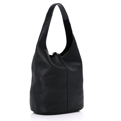 Salvatore Ferragamo Deerskin Sfilata Hobo Black 4 of 9