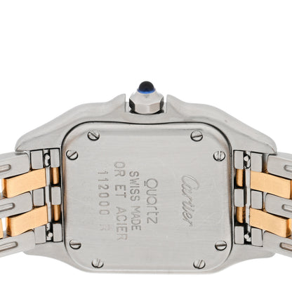 Cartier Stainless Steel 18K Yellow Gold 22mm Panthere Quartz Watch 4 of 4