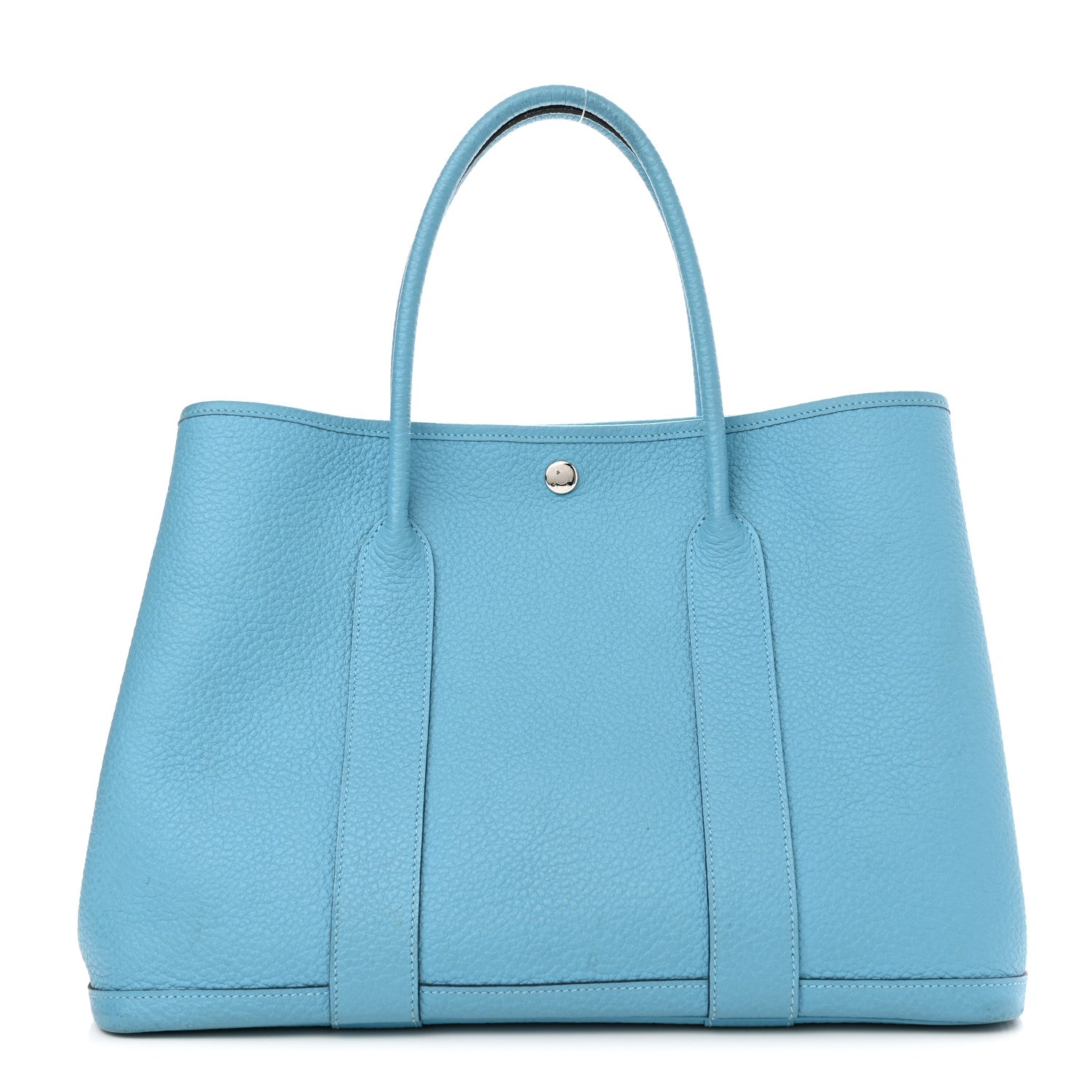 Hermes Vache Country Garden Party 36 MM Bleu Du Nord 1 of 11