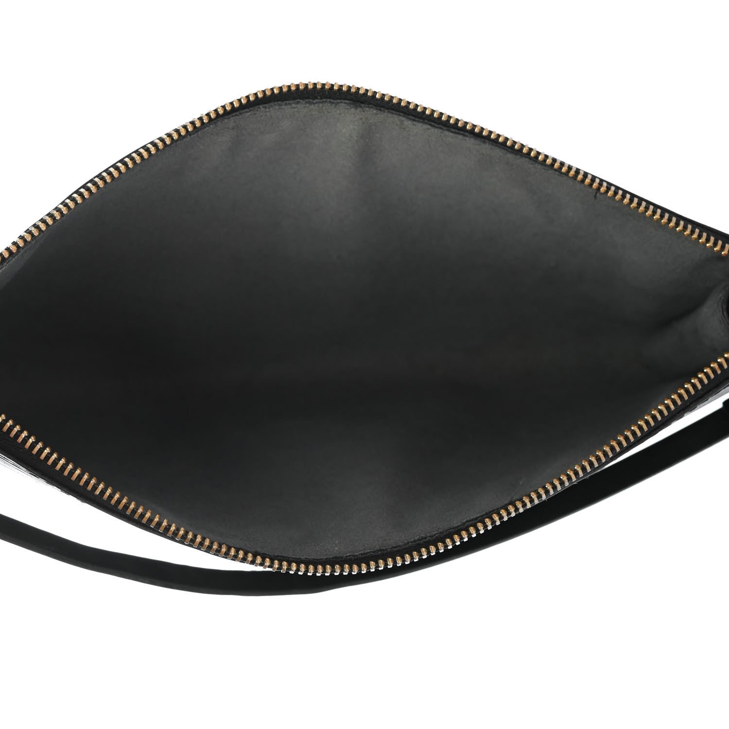 Louis Vuitton Epi Pochette Accessories 24 Black 4 of 4