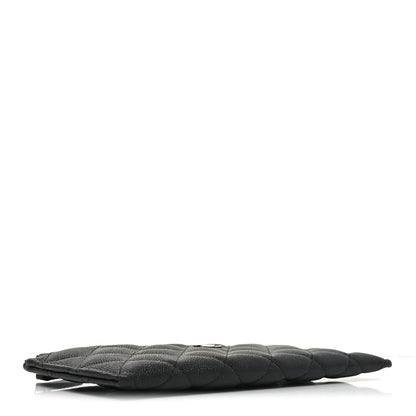 Chanel Caviar Quilted Classic Zip Pouch Black 4 of 7