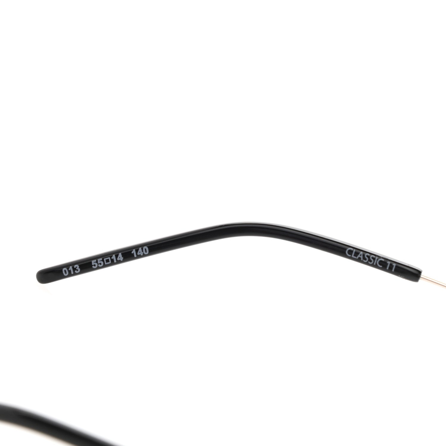 Saint Laurent Aviator Classic 11 Sunglasses Black 6 of 8
