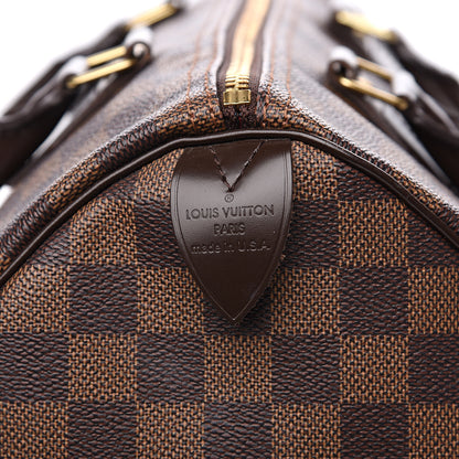 Louis Vuitton Damier Ebene Speedy 30 5 of 13