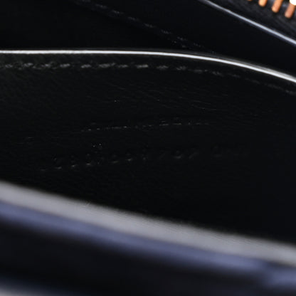 Saint Laurent Suede Calfskin Y Quilted Monogram Small Loulou Chain Satchel Deep Marine 7 of 10