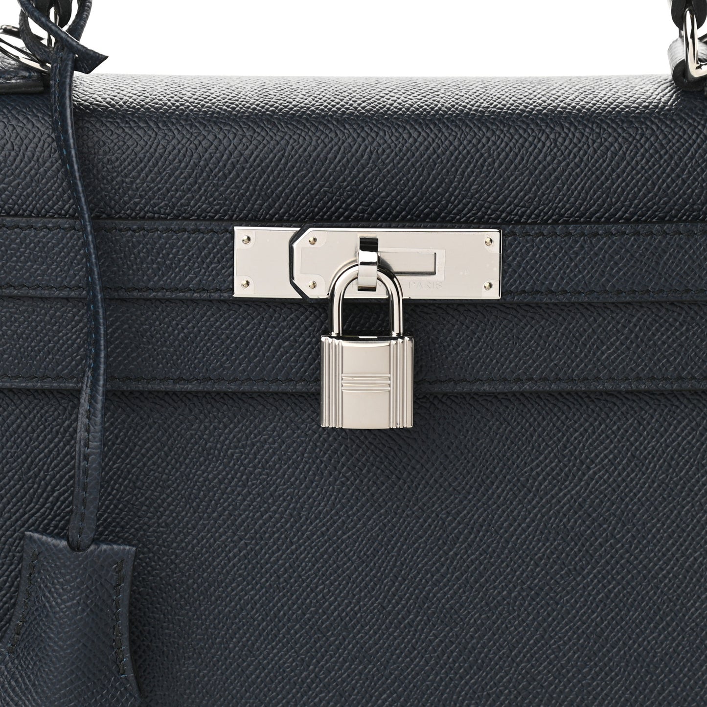 Epsom Kelly Sellier 28 Bleu Indigo