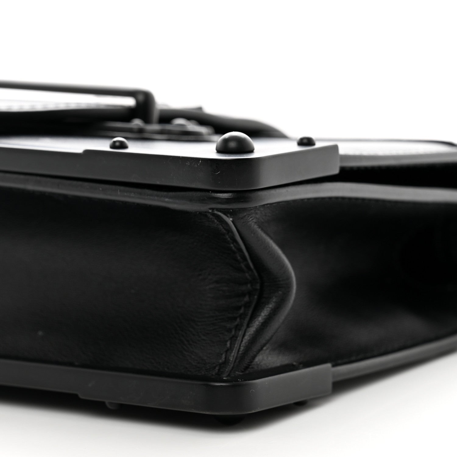 Prada City Calfskin Saffiano Cahier Bag Black 9 of 9