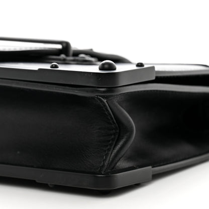 Prada City Calfskin Saffiano Cahier Bag Black 9 of 9