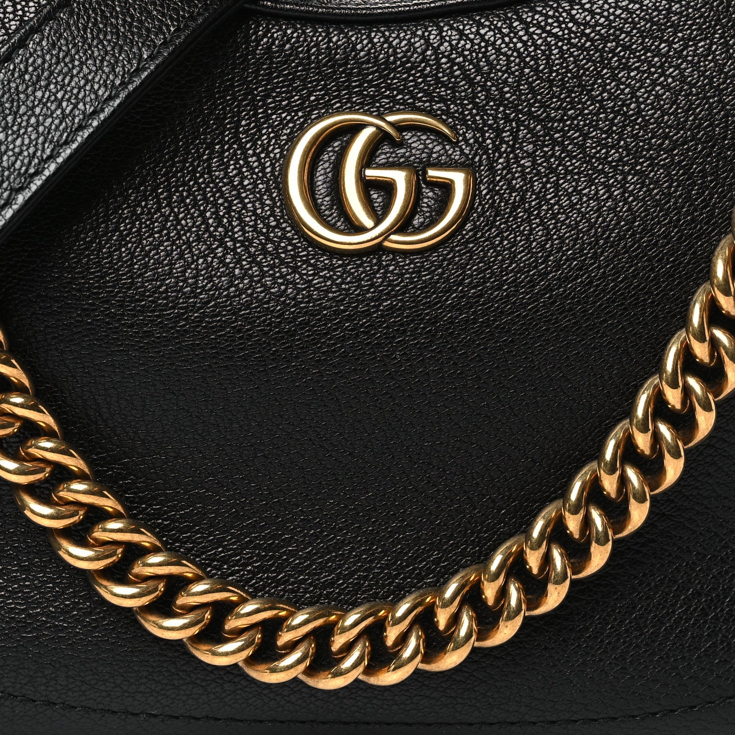 Gucci Goatskin Small Aphrodite Shoulder Bag Black 8 of 11