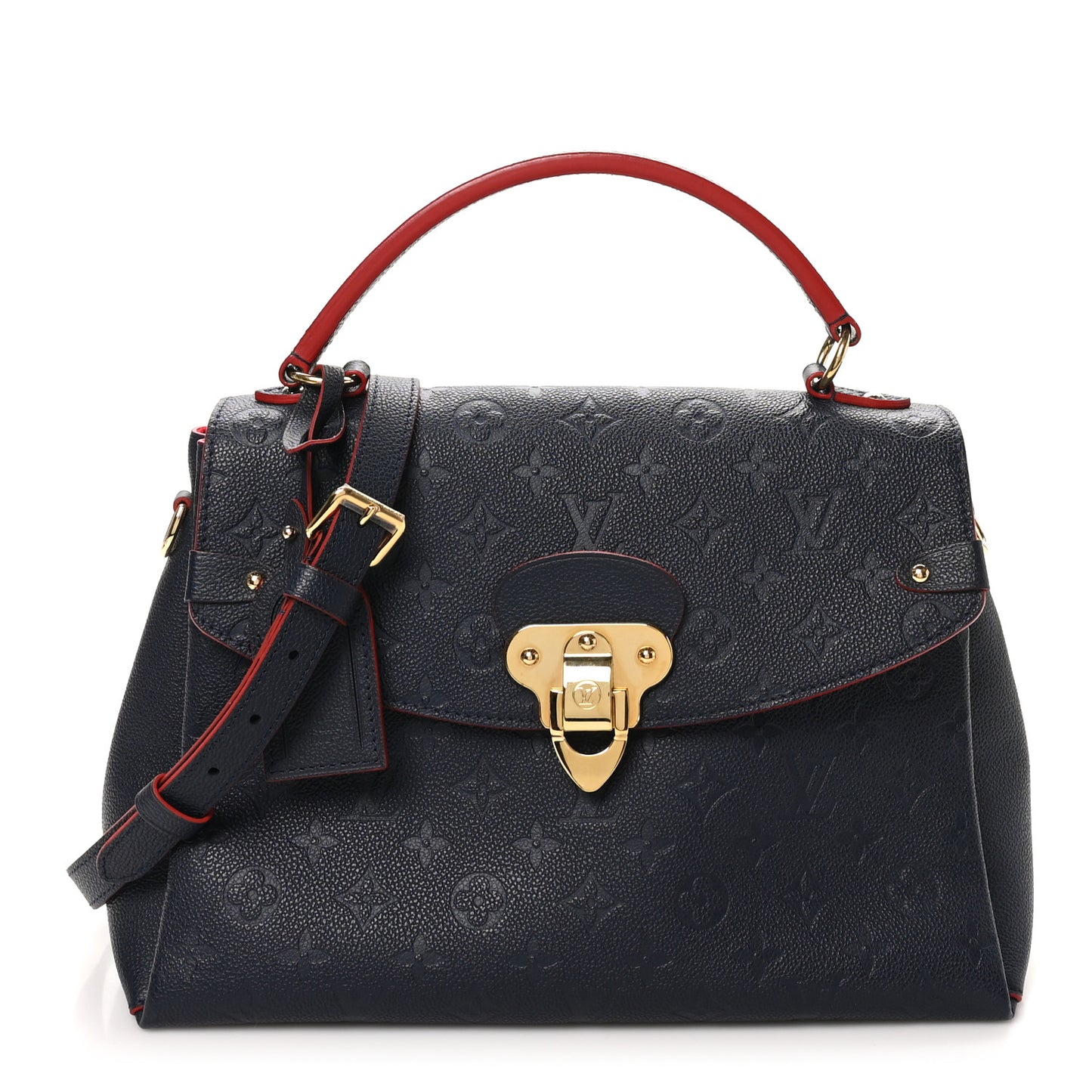 Empreinte Georges MM Marine Rouge