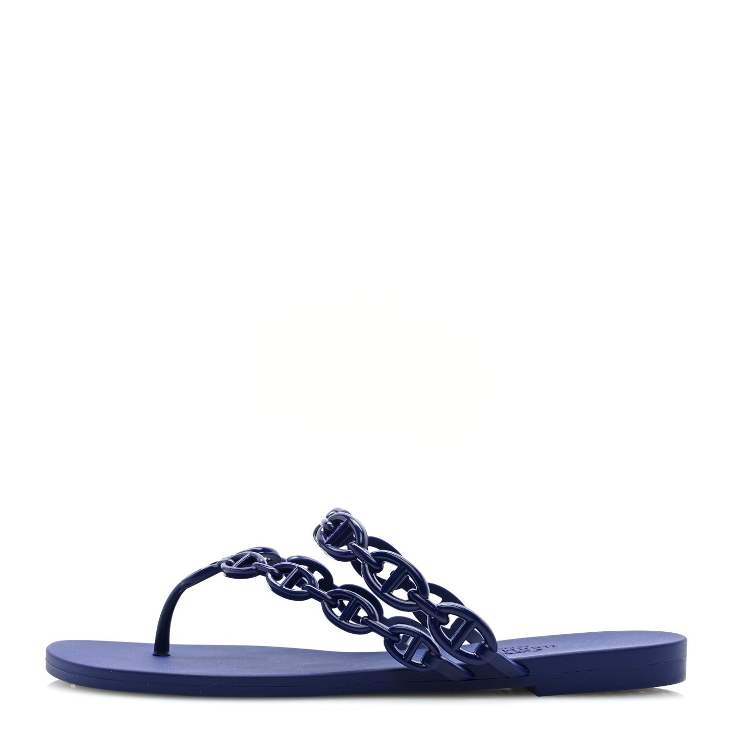 Rubber Chaine d'Ancre Island Sandals 37 Bleu Smalt