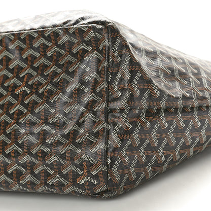 Goyard Goyardine Saint Louis GM Black Gold 10 of 10