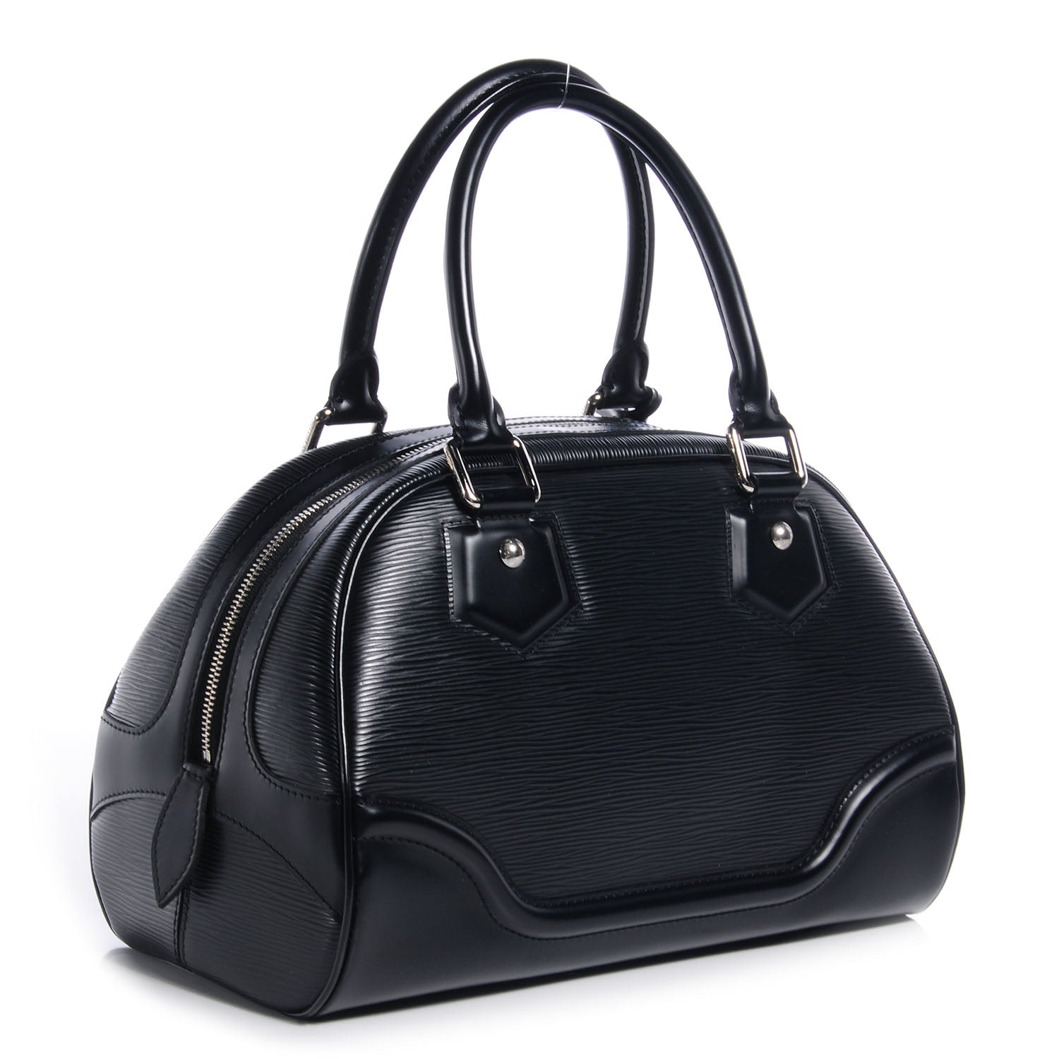 Louis Vuitton Epi Bowling Montaigne PM Black 2 of 7