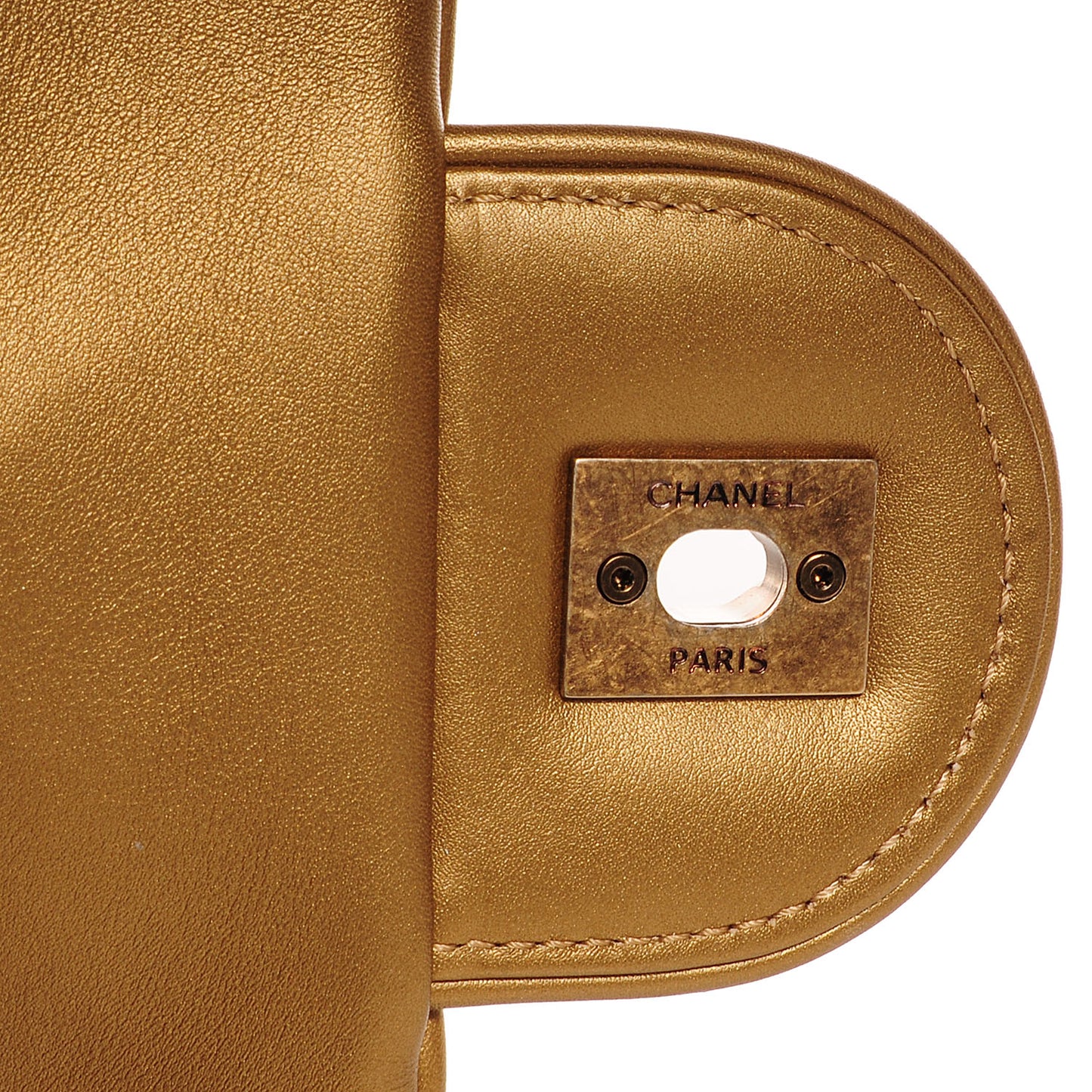 Python Shiva Flap Dark Gold