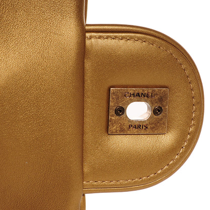 Chanel Python Shiva Flap Dark Gold 6 of 9